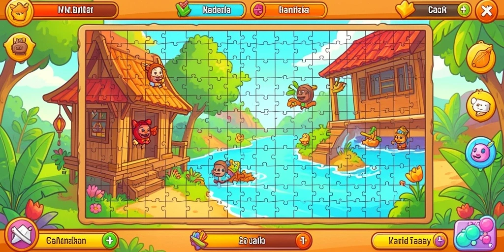 Fitur multiplayer yang memungkinkan bermain bersama teman.