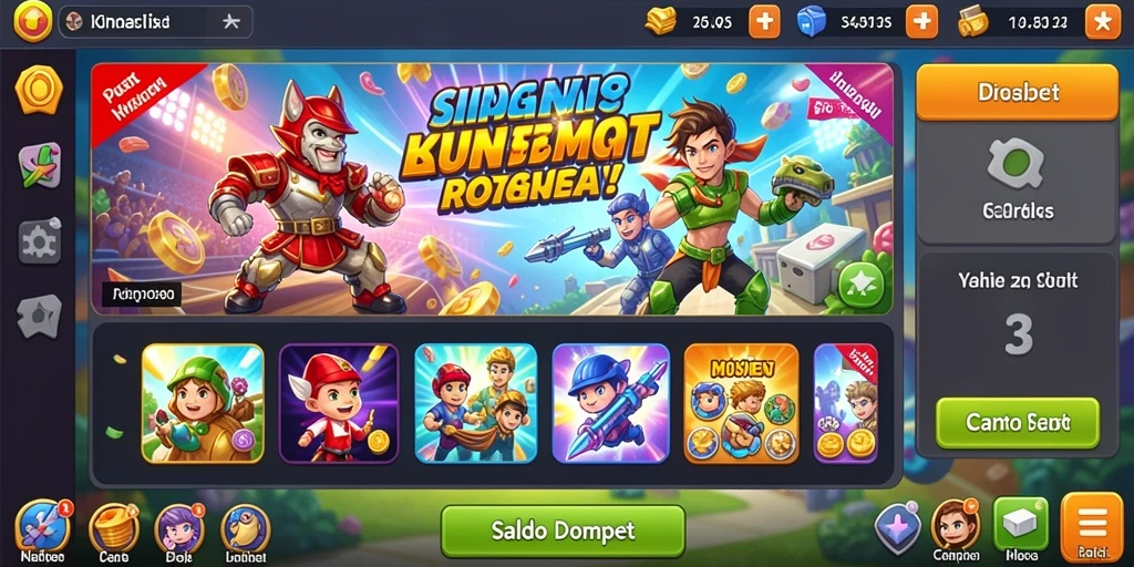 Sistem reward yang memuaskan bagi pemain.