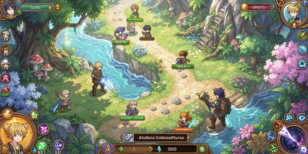 Screenshot menunjukkan fitur multiplayer yang menarik.